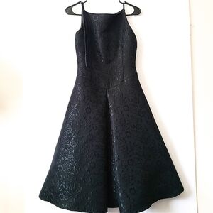 David Meister black Sleeveless dress Y2K Whimsigoth